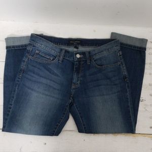 ❤ BANANA REPUBLIC SKINNY CROP CUFFED JEANS, 4/27R